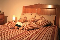 Les Fermes de Samoens - slaapkamer met 2-persoonsbed