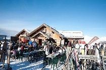 Serre Chevalier - restaurant op de piste