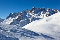 Serre Chevalier - uitzicht op de bergen