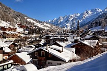 La Clusaz - dorpje in de bergen