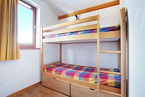 Le Buet - slaapkamer met stapelbed