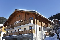 Les Chalets de la Ramoure - balkon aan het chalet