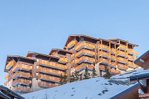Les Sentiers du Tueda - balkon aan de appartementen