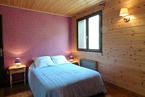 Chalet L'Arolle - 6-kamer apt. voor max. 12 pers. - slaapkamer met 2-persoonsbed en raam