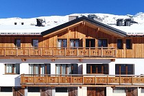 Chalet de Sophie - uitzicht op het balkon