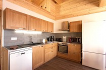 Chalet de Sophie - keuken met vaatwasser