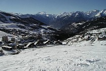 Le Grand Domaine - uitzicht op de chalets