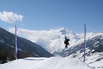 Val Cenis - Springen met snowboard