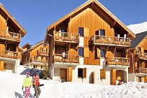 Les chalets des Marmottes - Vooraanzicht chalets