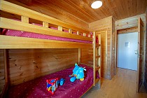 Les Chalets des Marmottes *** - Slaapkamer met stapelbed