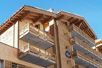 Le Lodge des Neiges **** - balkons aan het chalet