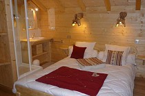 Chalet Jardin d'Hiver - slaapkamer met 2-persoonsbed