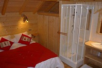 Chalet Jardin d'Hiver - slaapkamer met 2-persoonsbed