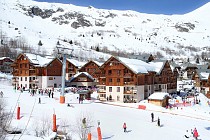 L'Oree des Pistes chalet aan de skipiste