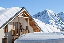 Uitzicht vanuit appartement Le Balcon des Neiges