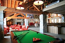 L'Ecrin des Sybelles **** - pooltafel in de lounge