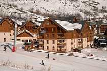 L'Oree des Pistes aan de piste