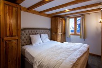Chalet Bouquetin - slaapkamer met 2-persoonsbed