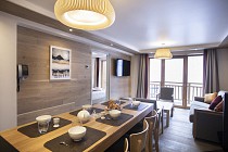 Les Balcons de Val Cenis PLATINUM - 4 appt 6 pers met eettafel