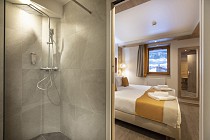 Les Balcons de Val Cenis PLATINUM - 6 appt 8 pers badkamer in slaapkamer